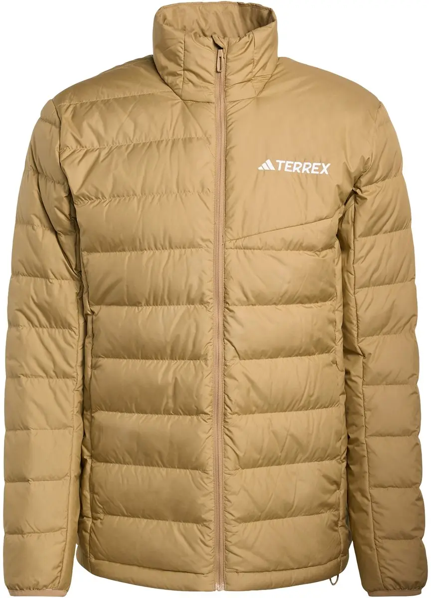 adidas Terrex Multi Licht Climawarm Donsjack - Heren - Bruin - afbeelding 4 van 6