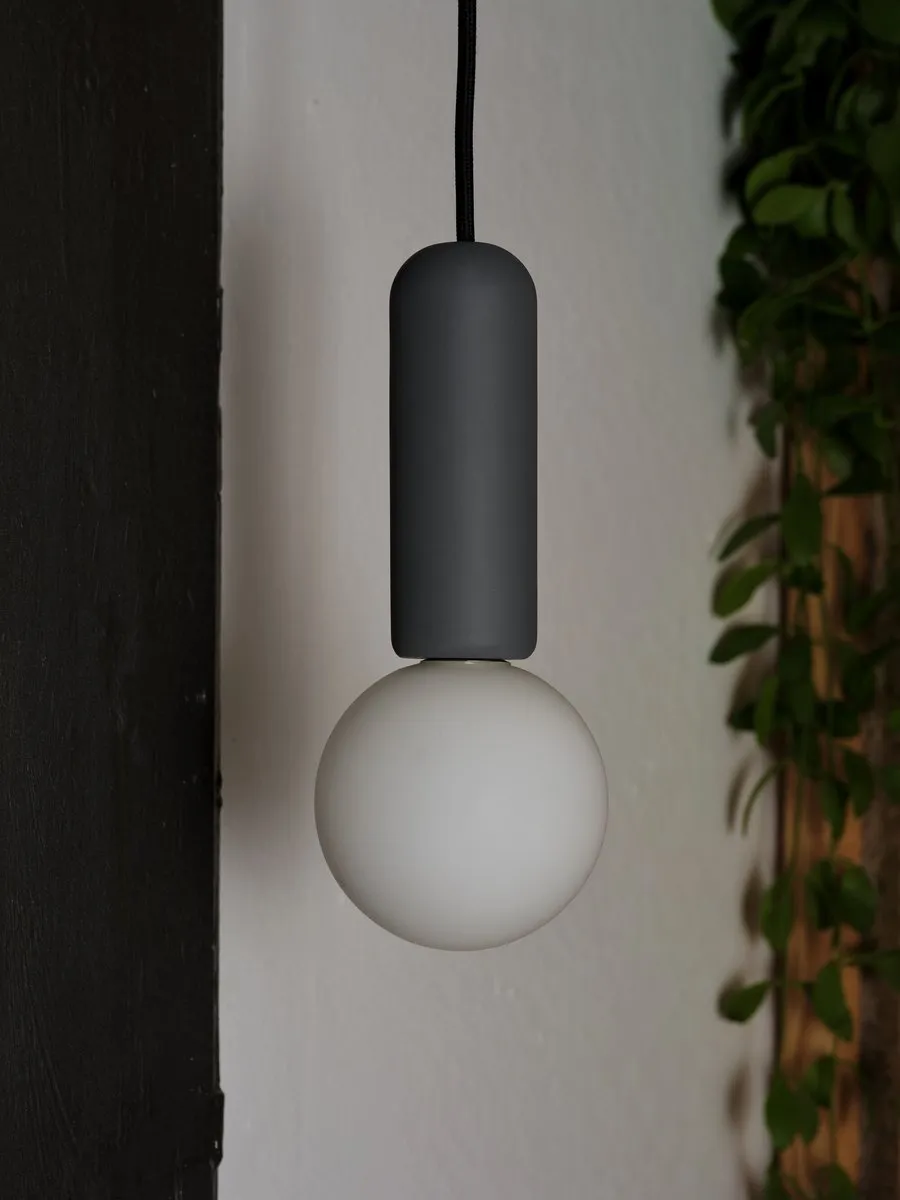 Osram Decor Beton Mic Hanglamp G9 100mm - Donkergrijs