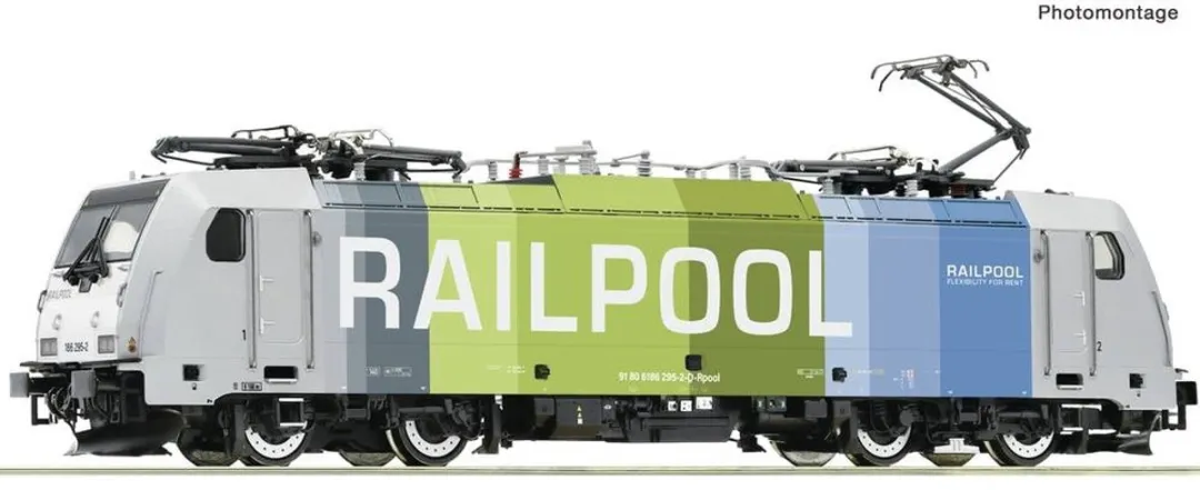 Roco 7510011 H0 elektrische locomotief 186 295-2 van de Railpool
