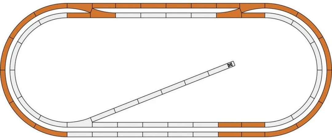 Roco GeoLine 51250 Uitbreidingsset H0