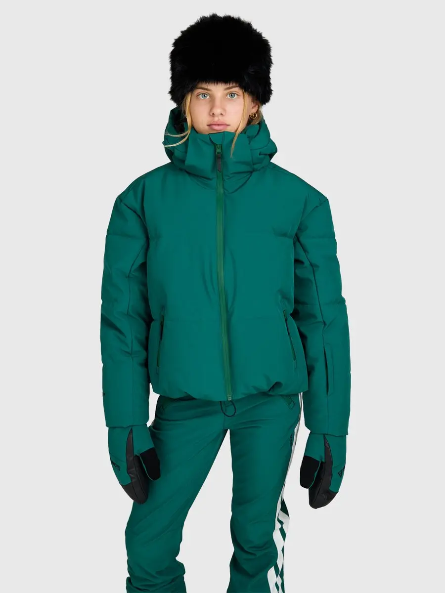 Brunotti Fiasky Skijas Meisjes - Hunter Green - 128 - afbeelding 6 van 6