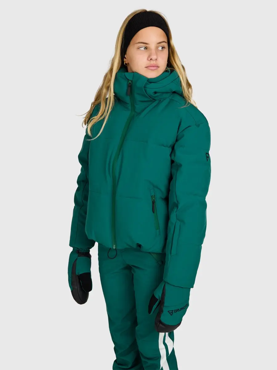 Brunotti Fiasky Skijas Meisjes - Hunter Green - 128 - afbeelding 5 van 6