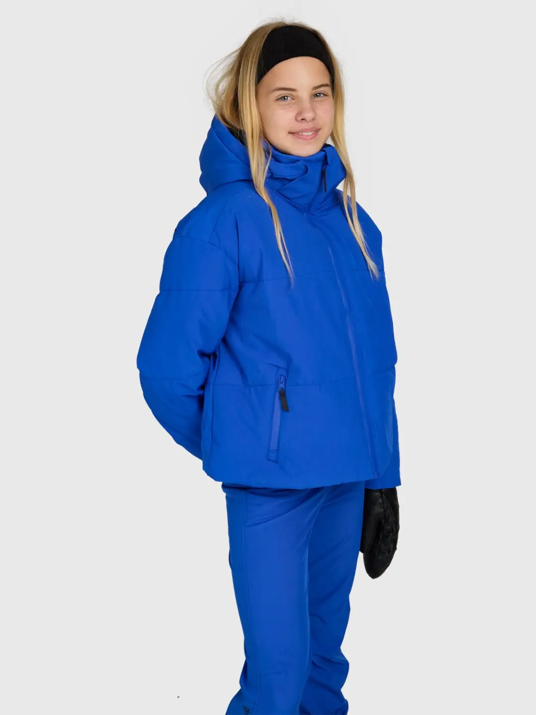 Brunotti Fiasky Meisjes Ski Jas - Dazzling Blue - afbeelding 5 van 6
