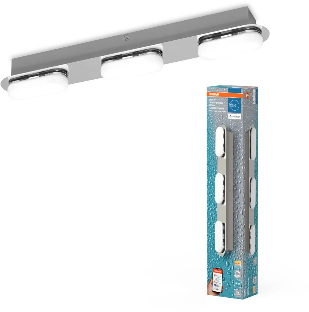 Osram SMART+ Matter Orbis Wandlamp IP44 20W 1600lm - Zilver