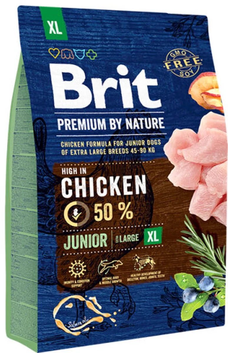 Brit Premium by Nature Junior XL Kip 15kg