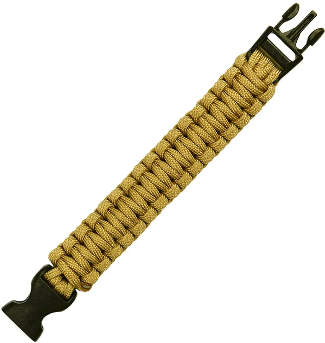 101inc Paracord big buckle 7 inch Coyote