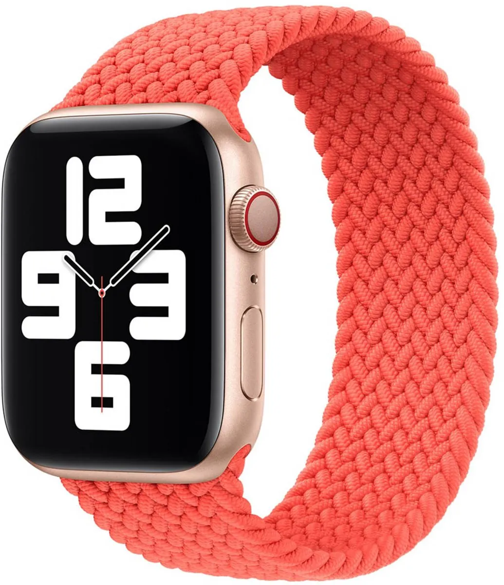 Apple Gevlochten Solobandje Electric Orange