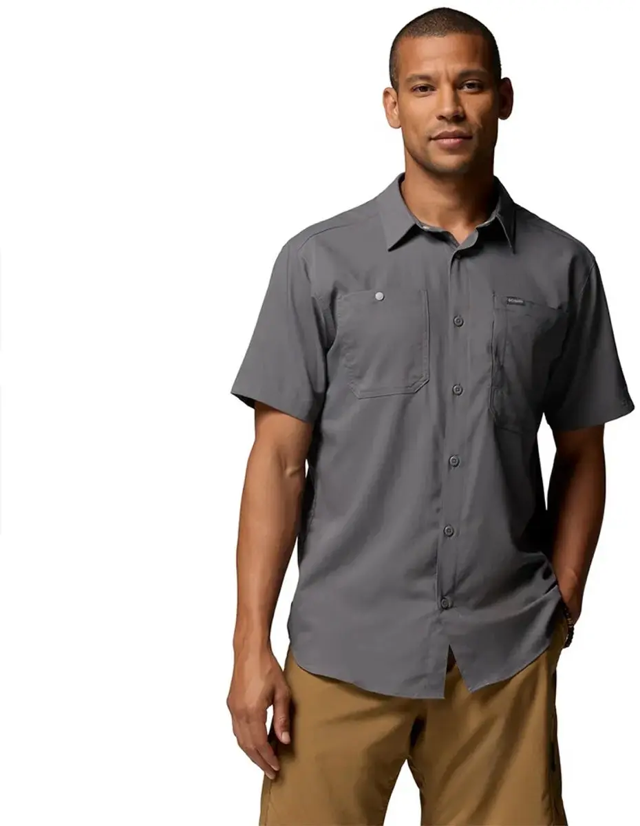 Columbia Silver Ridge™ Utility Ii T-shirt Met Korte Mouwen Grijs 2XL Man