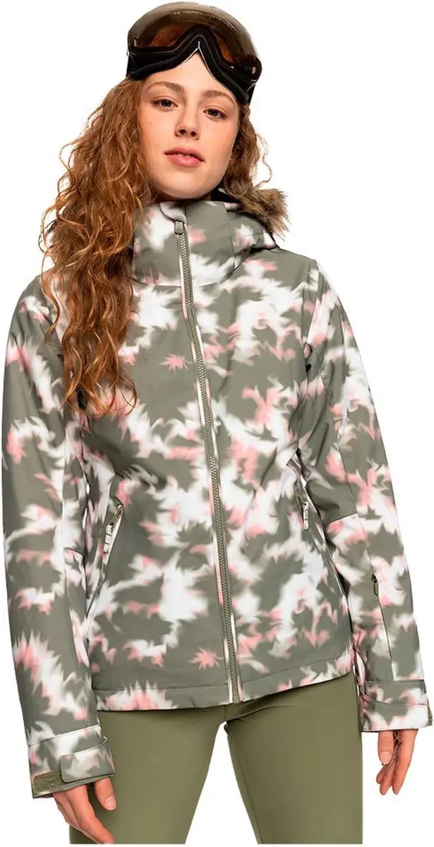 Roxy Jetski Jas Bruin M Vrouw