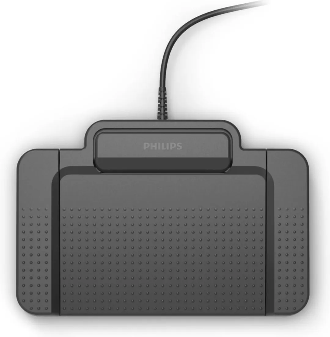 Philips ACC2310 Voetschakelaar USB 3-posities - Zwart
