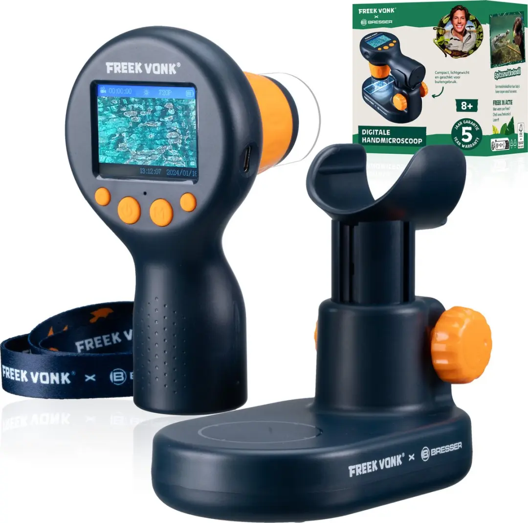 Freek Vonk x BRESSER Handmicroscoop