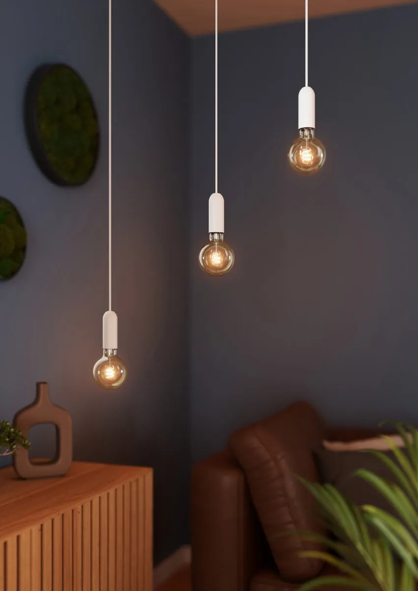 Osram Vintage 1906 Hanglamp E27 - 15W Wit - Ø100cm - afbeelding 6 van 6