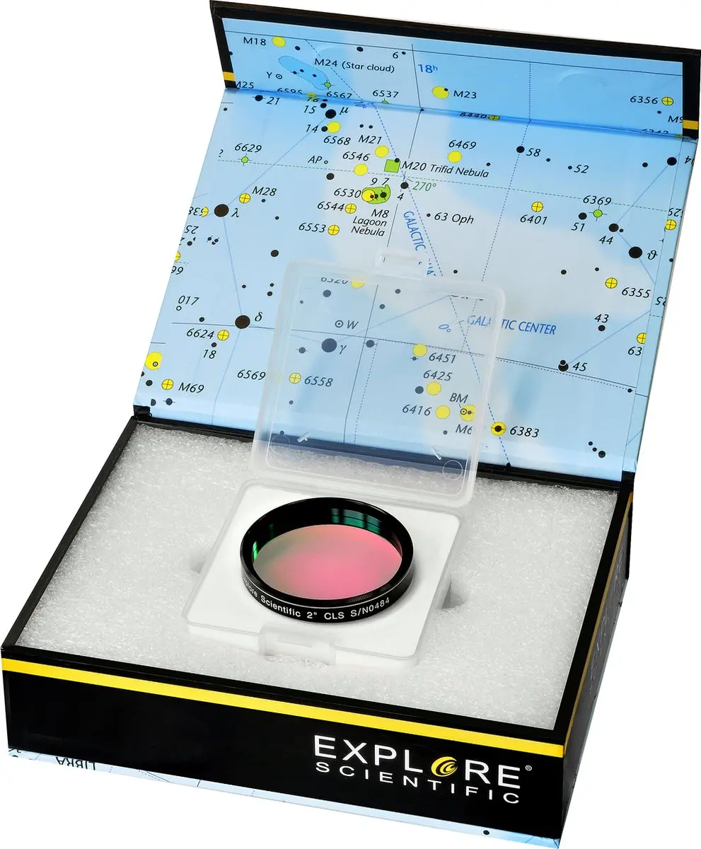 Explore Scientific CLS 2" Telescoopfilter 0310220 - afbeelding 2 van 3