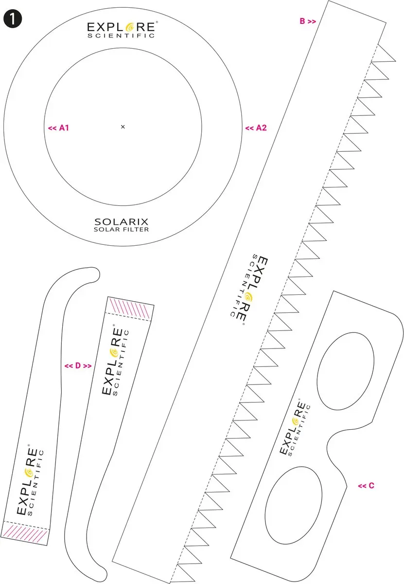 Explore Scientific Solarix Zonnefilter A4 - afbeelding 6 van 6