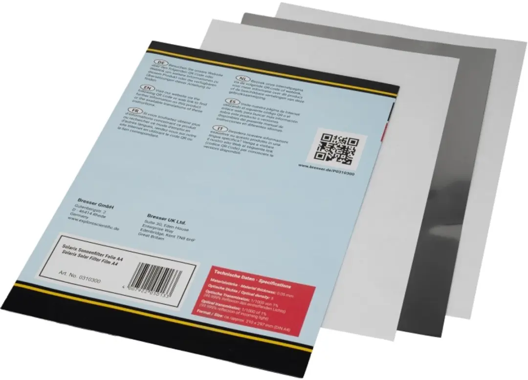 Explore Scientific Solarix Zonnefilter A4 - afbeelding 3 van 6