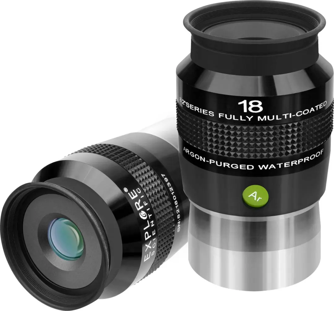 Bresser Explore Scientific 0218818 Oculair - 18mm - 82° - Zwart - afbeelding 3 van 5