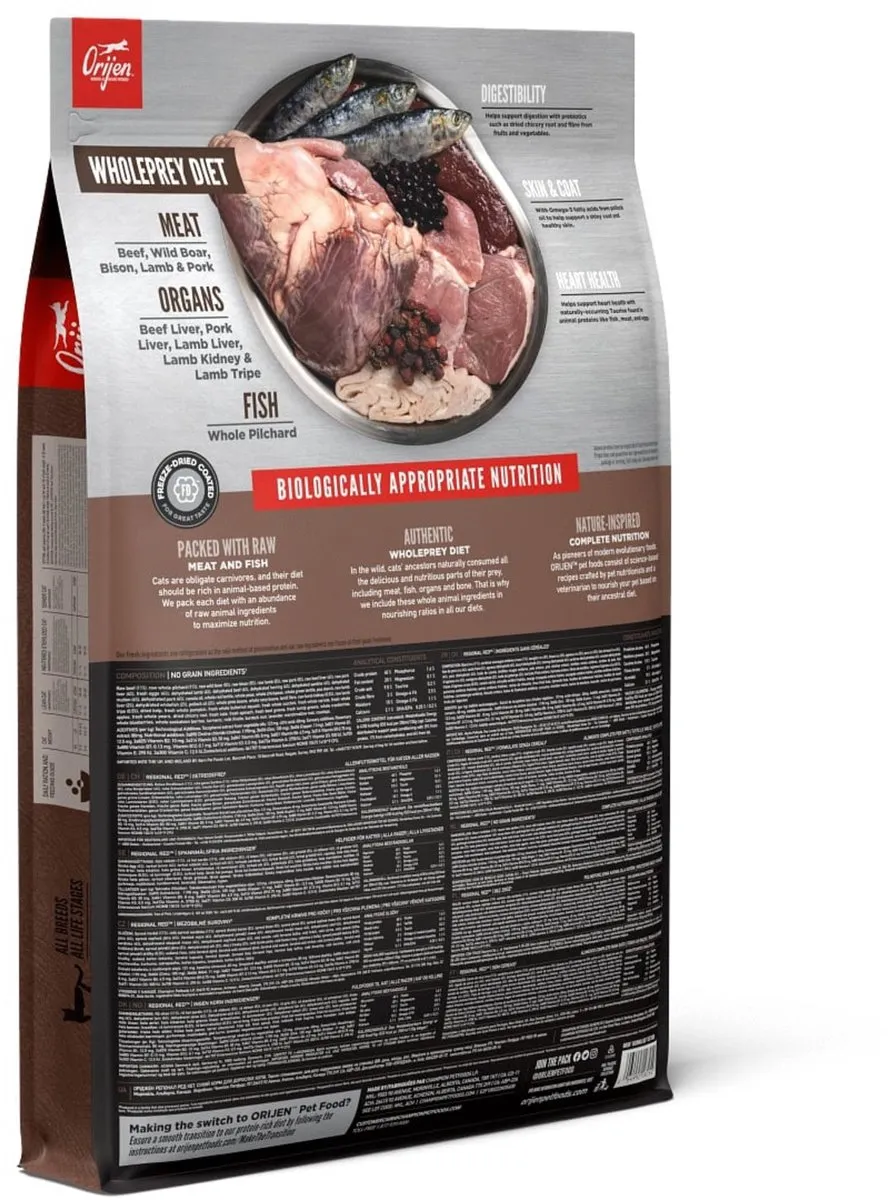 Orijen Regional Red Kattenvoer 5.4kg
