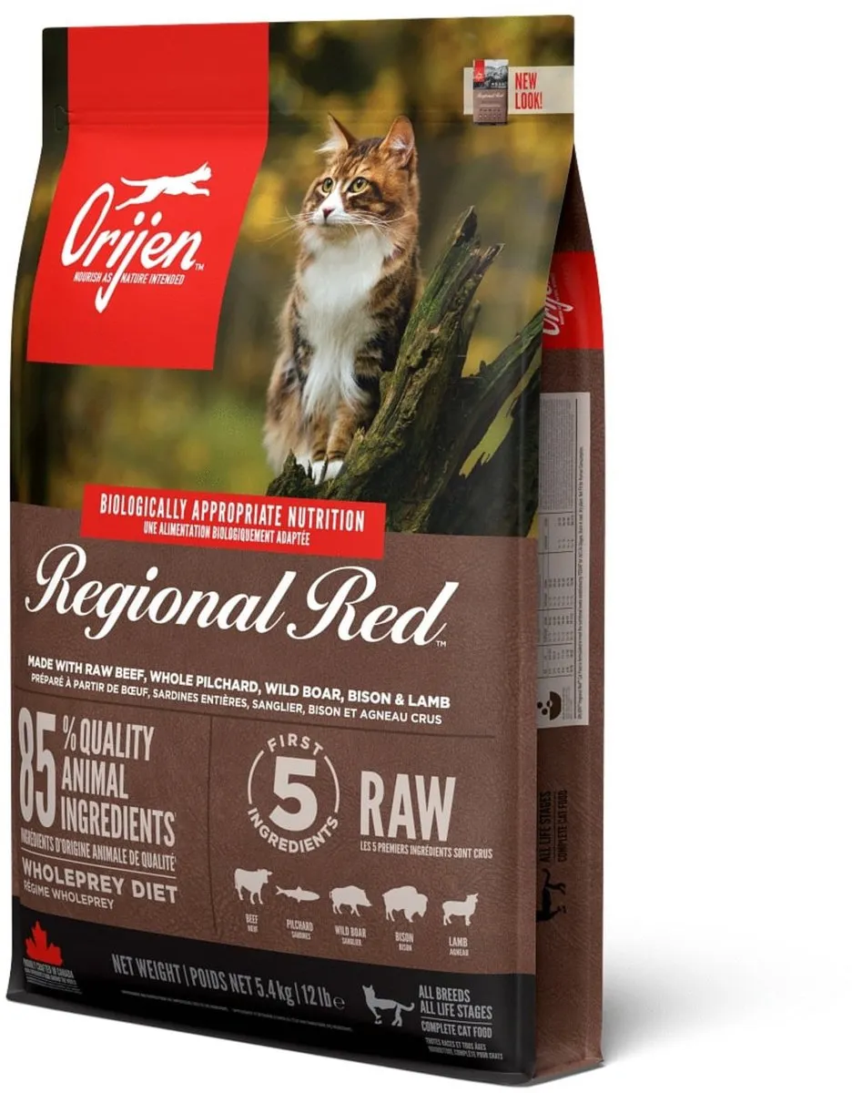 Orijen Regional Red Kattenvoer 5.4kg
