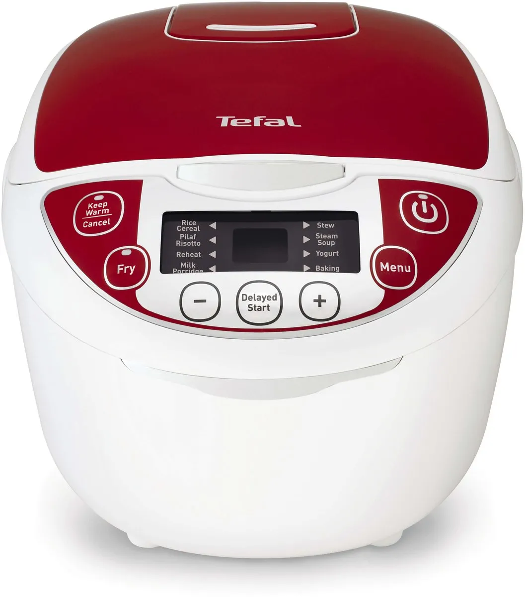 Tefal RK7051 Multicooker 12-in-1 800W - 1,8L - Wit/Rood