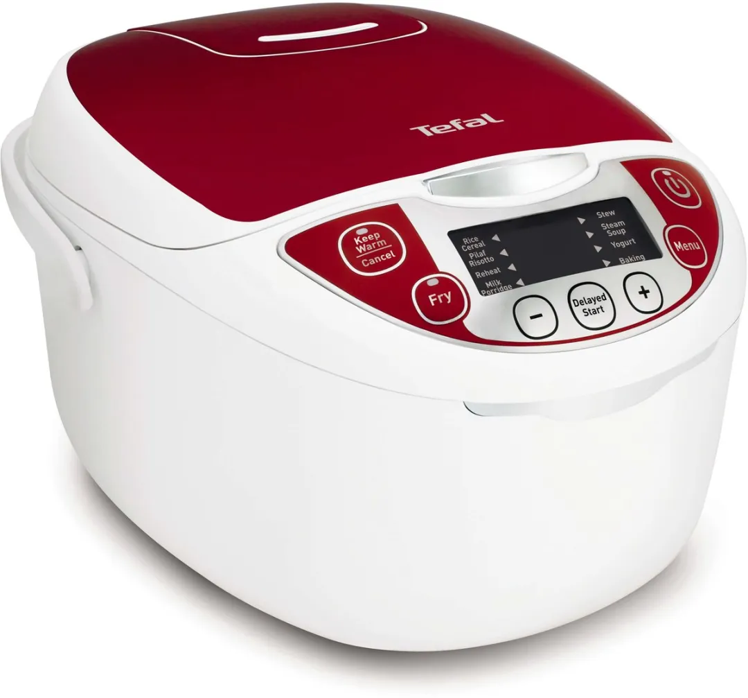 Tefal RK7051 Multicooker 12-in-1 800W - 1,8L - Wit/Rood - afbeelding 6 van 6