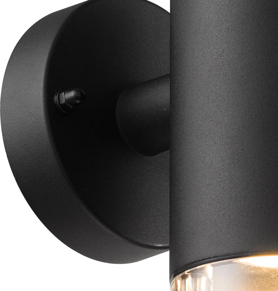 Nordlux Birk Wandlamp GU10 - Zwart