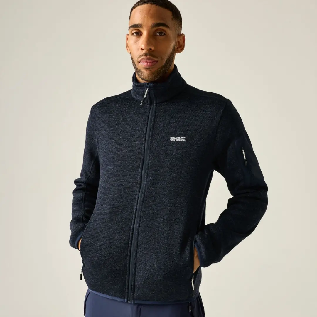 Regatta Newhill Fleecejack - Blauw - afbeelding 5 van 6