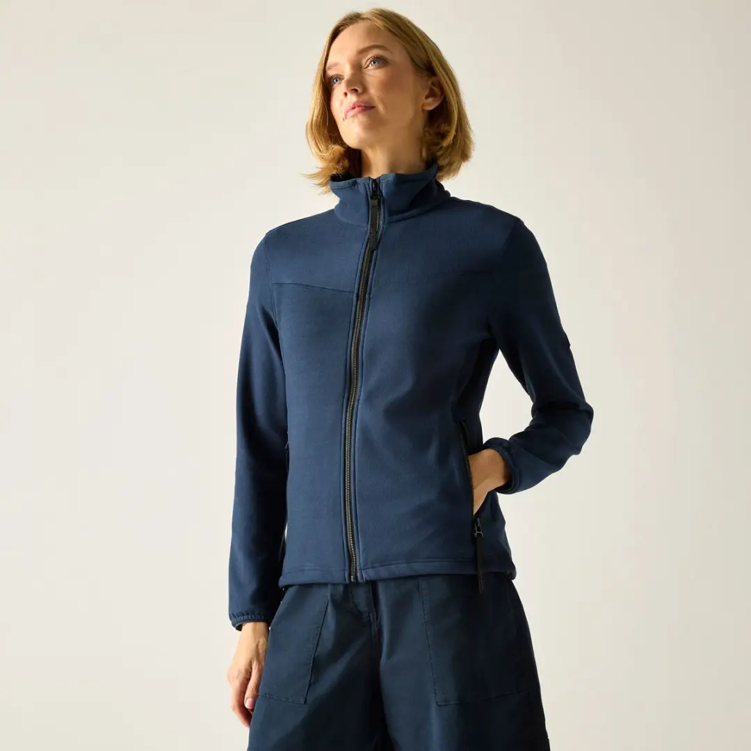 Florena fleecevest met volledige ritssluiting voor dames
