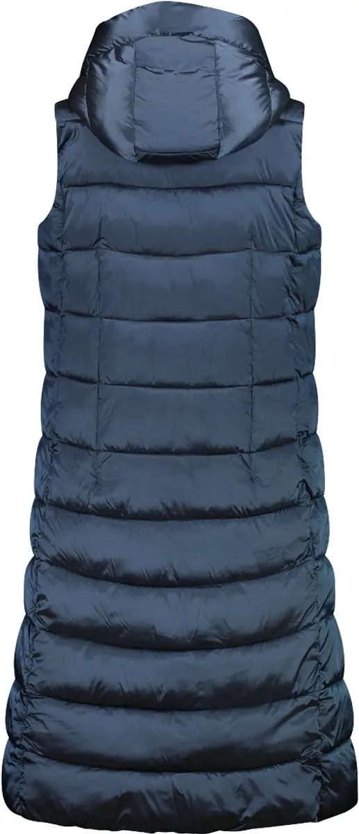 CMP Dames Lange Mouwloze Capuchon Vest - Mineraal - afbeelding 4 van 6