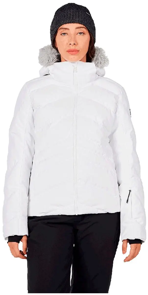 Rossignol Staci Insulated Dames Ski Jas - Wit - L