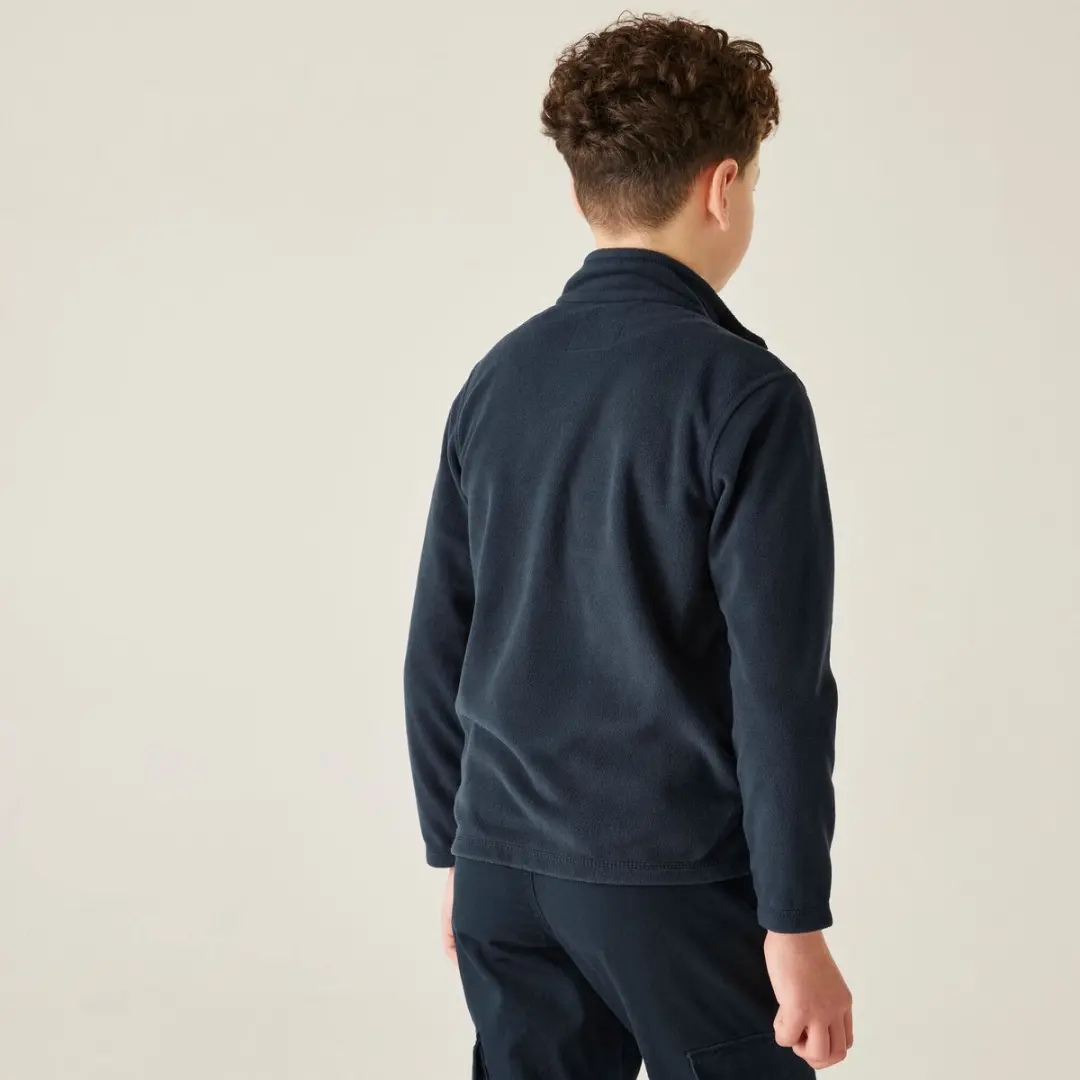 Regatta Kids King II Kinder Fleece - Blauw - 7-8 jaar - afbeelding 6 van 6