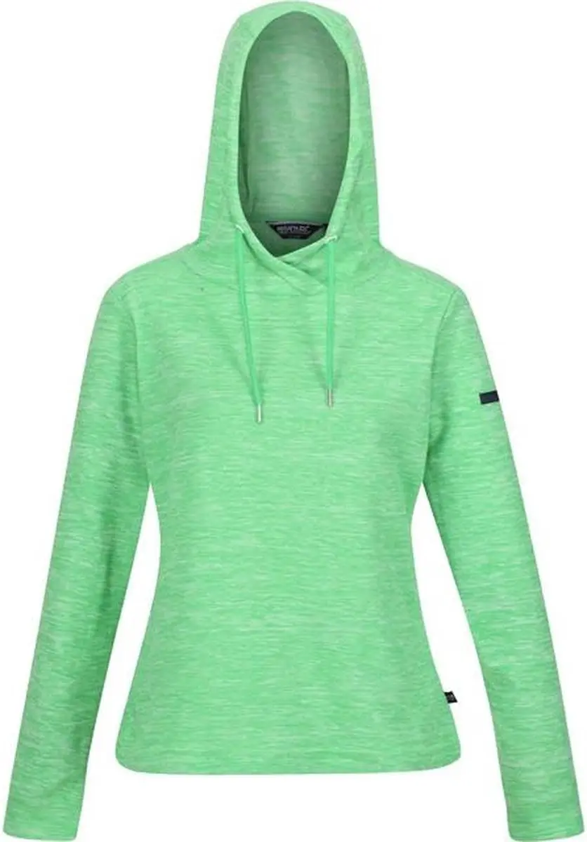 Regatta Dames Chandra Hoodie Vibrant Green Marl Maat L/40