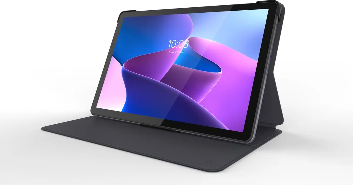 Lenovo ZG38C03900 Tabletcover - 10.1" - Grijs - afbeelding 6 van 6