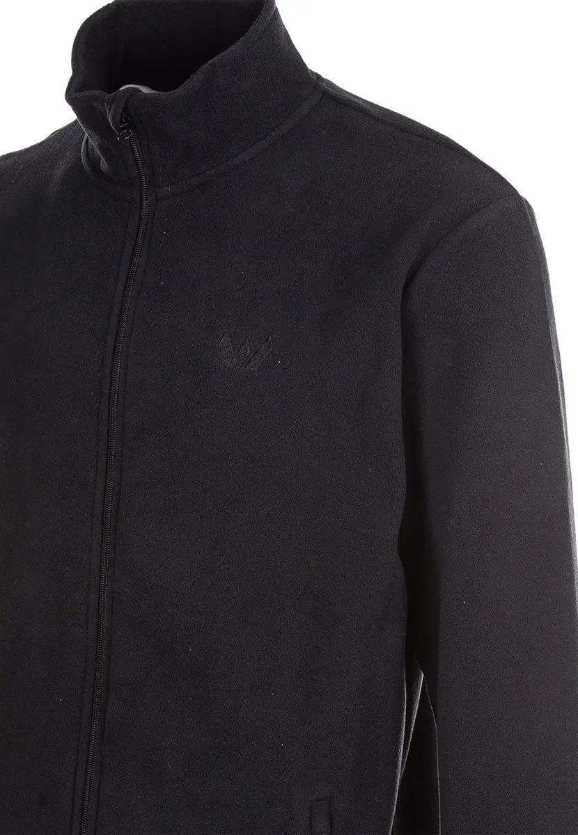 Whistler Cocoon Fleecejack - Zwart - L - afbeelding 2 van 6