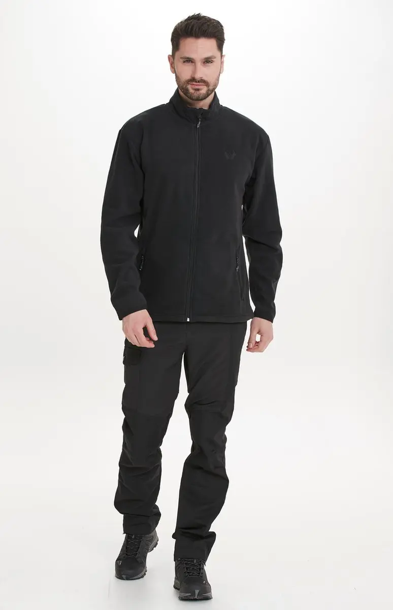 Whistler Cocoon Fleecejack - Zwart - L - afbeelding 3 van 6