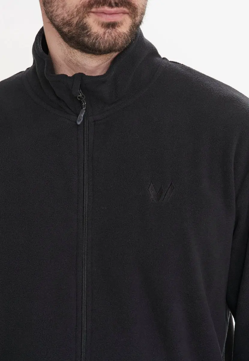 Whistler Cocoon Fleecejack - Zwart - L - afbeelding 5 van 6