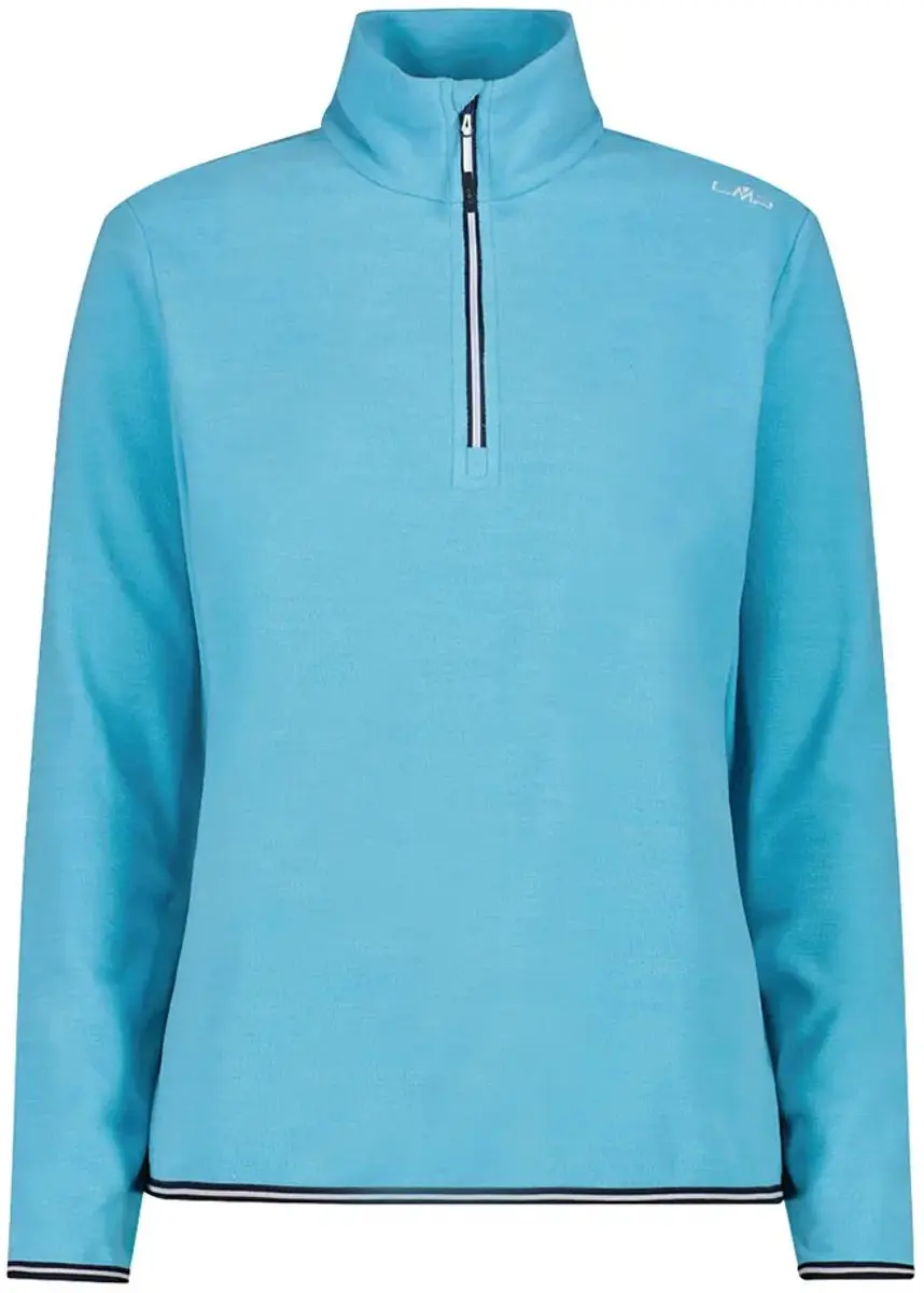 Cmp 34g4786 Sweatshirt Met Halve Rits Blauw L Vrouw