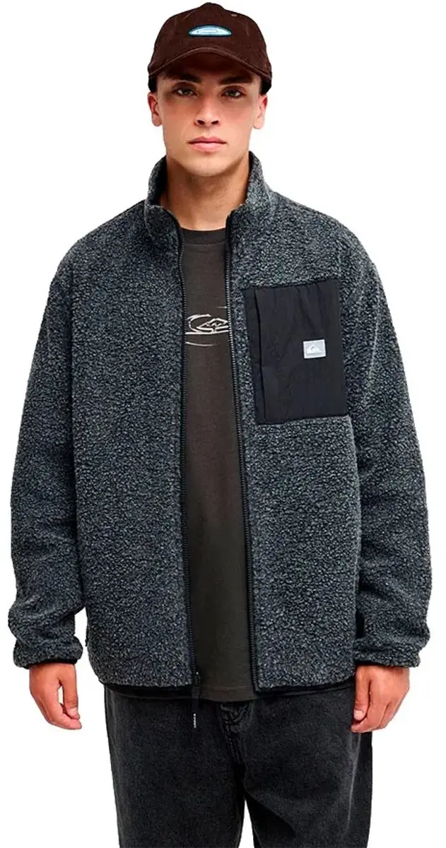 Quiksilver Urban Storm Rev Fleece Grijs L Man
