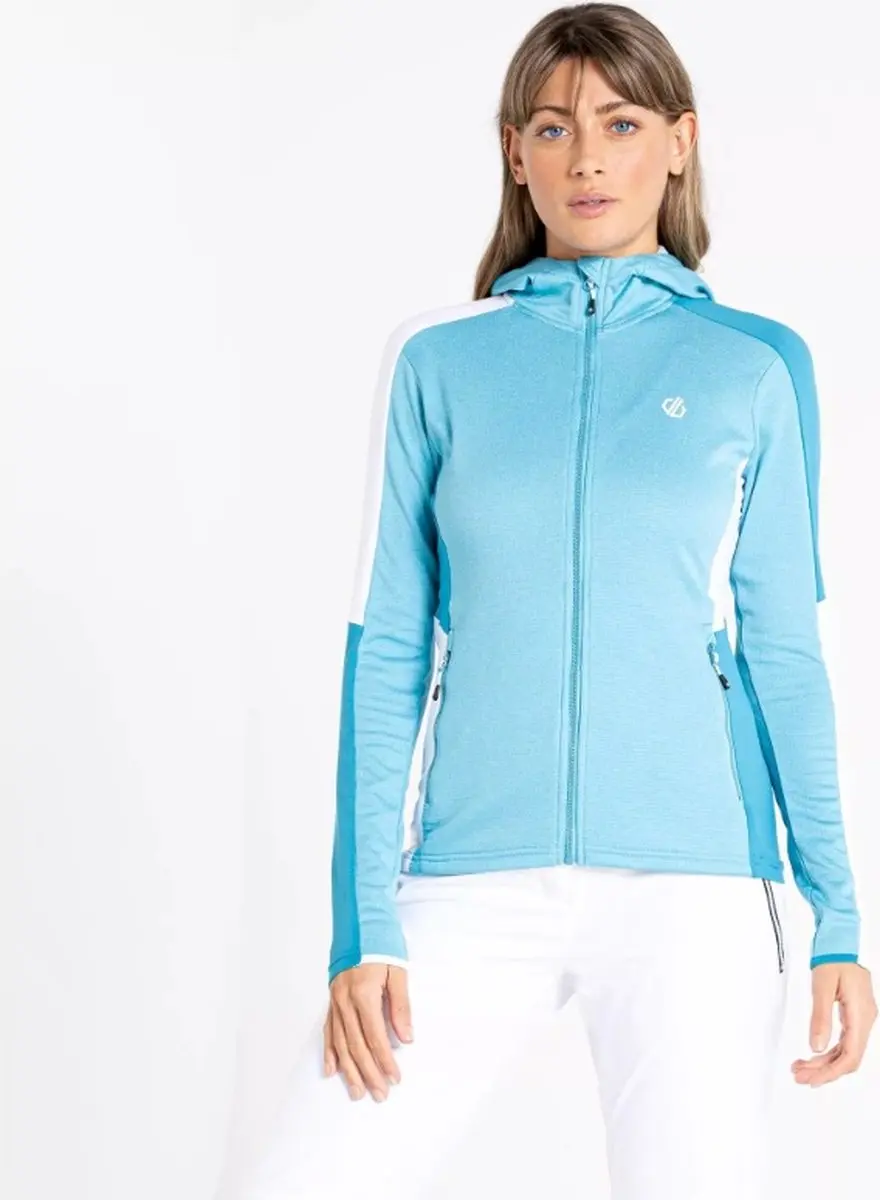 Dare2B Dames Convey Core Stretch Vest River Blue Maat S / 36