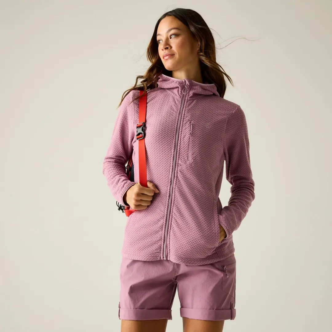 Dare2b Switch Up Pro Fleece Met Volledige Rits Roze 36 Vrouw