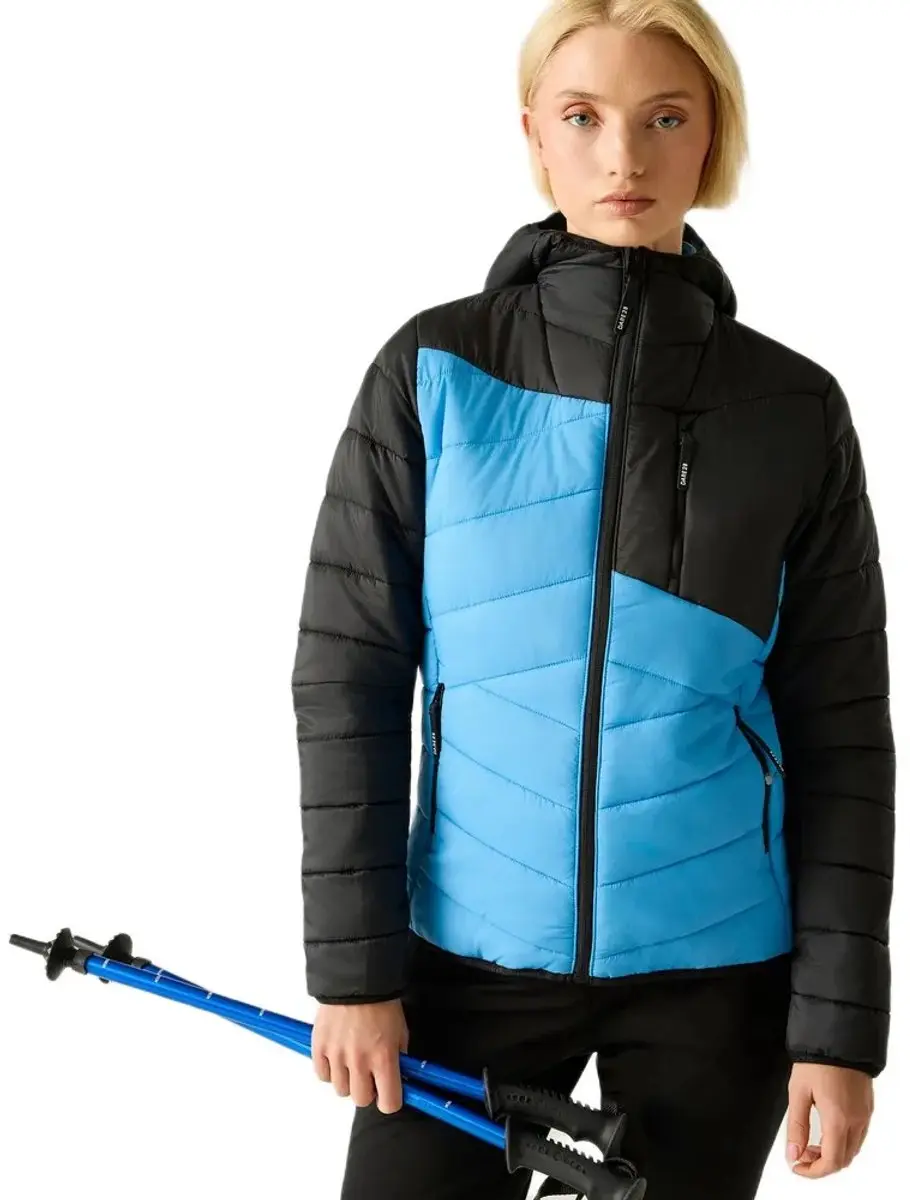Dare2b Aero Fuse Padded Jas Dames - Blauw/Zwart - 36 - afbeelding 5 van 5