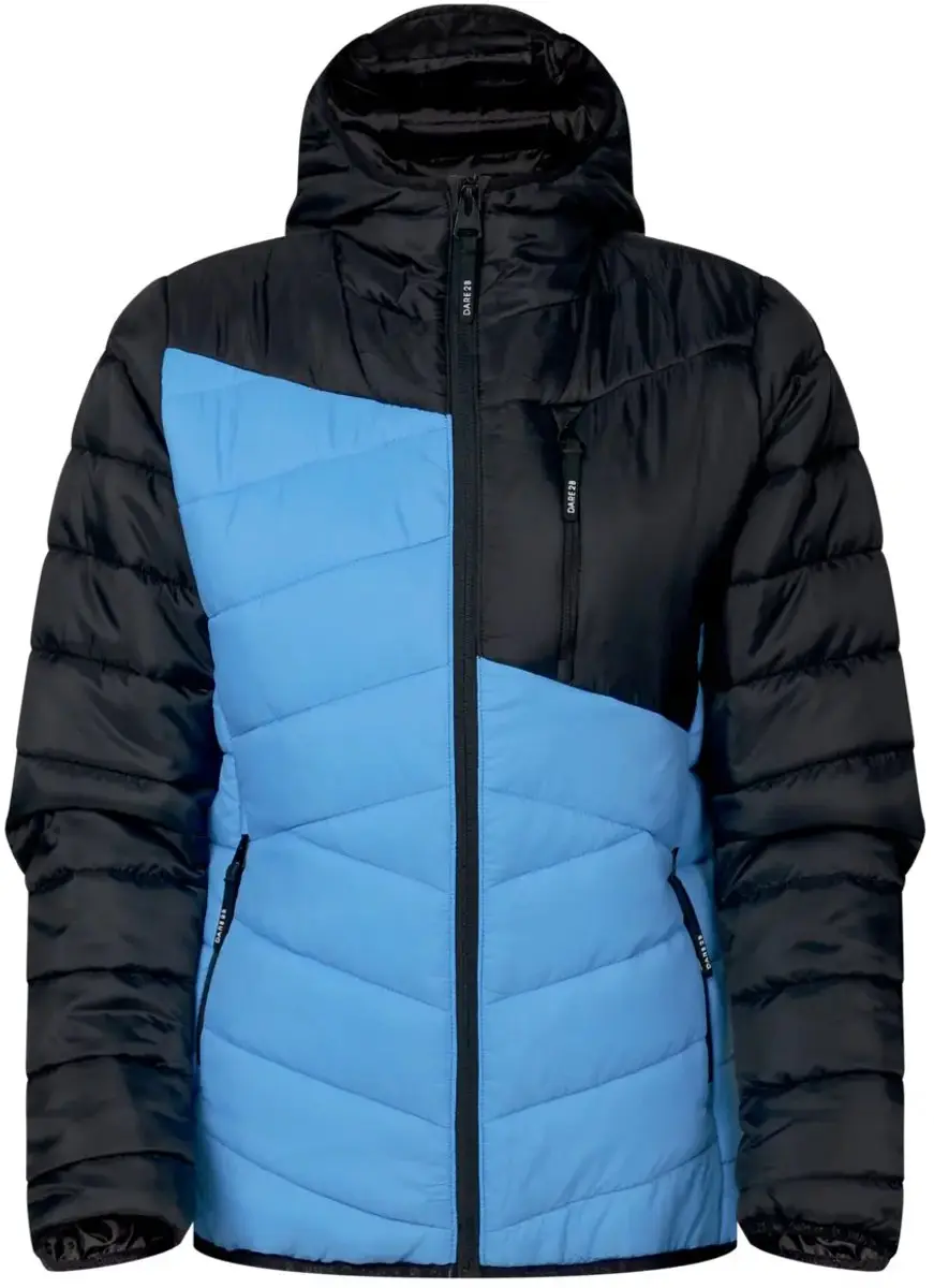 Dare2b Aero Fuse Padded Jas Dames - Blauw/Zwart - 36