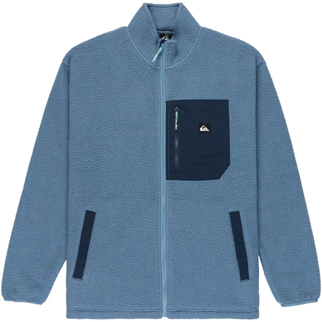 Quiksilver Clean Coast Fleece Vest Heren - China Blue - S