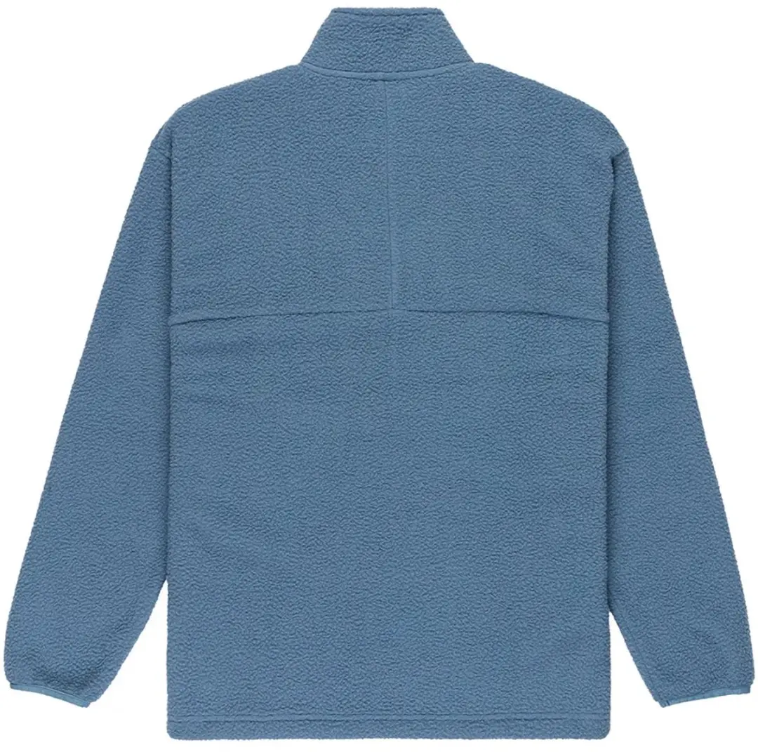 Quiksilver Clean Coast Fleece Vest Heren - China Blue - S - afbeelding 3 van 6