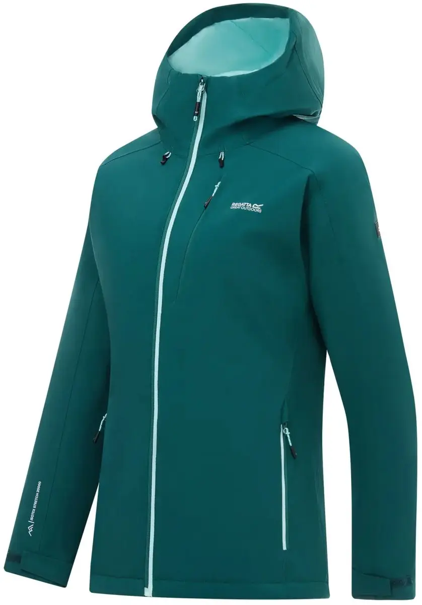 Regatta Highton Stretch Wandelsjas Dames - Blauw, Maat XXL - afbeelding 2 van 6