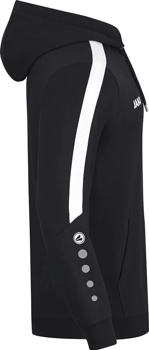 JAKO Power Sweater met Kap Heren - Zwart - afbeelding 4 van 4