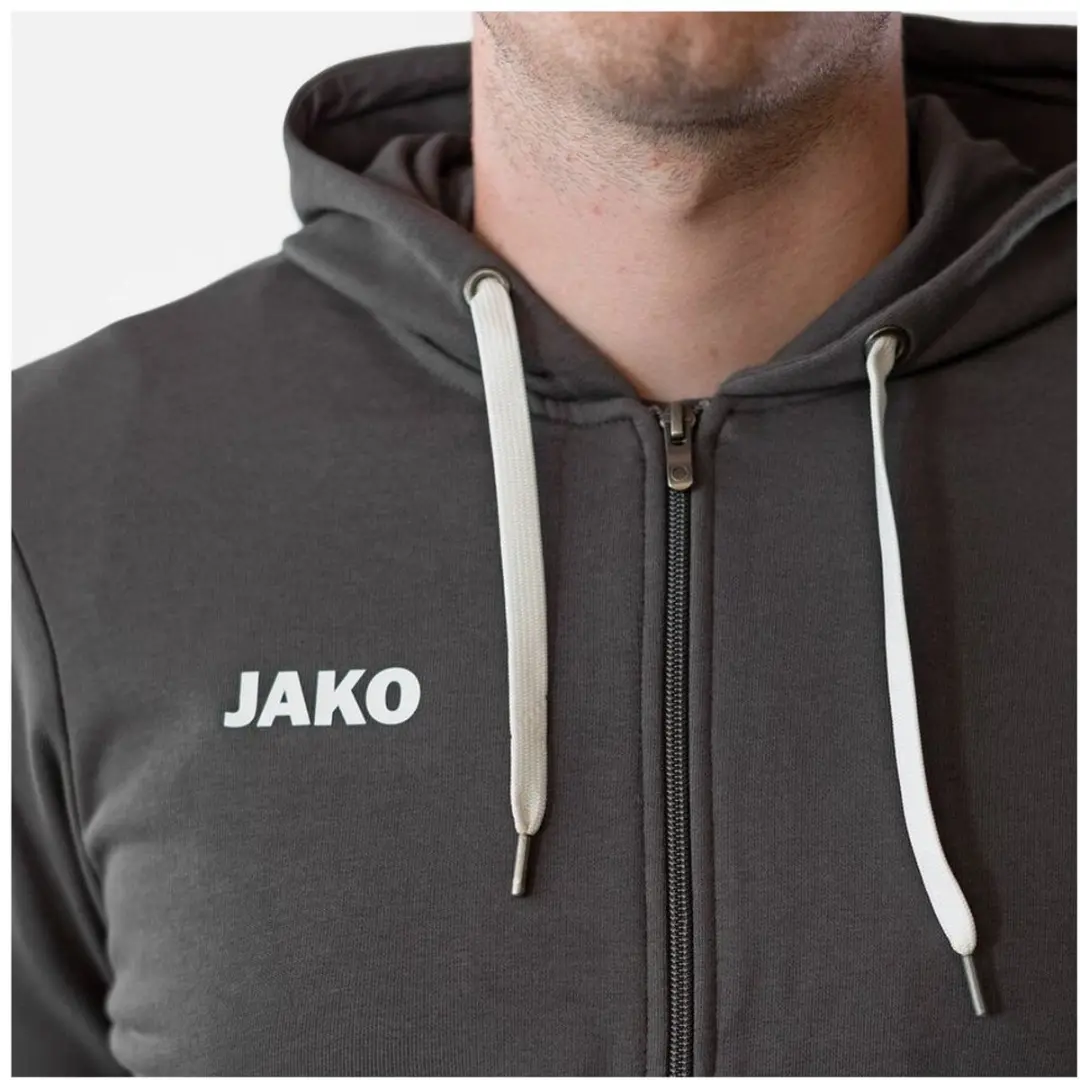 JAKO Base Hooded Jacket - Jas met kap - 3XL - Grijs - afbeelding 6 van 6