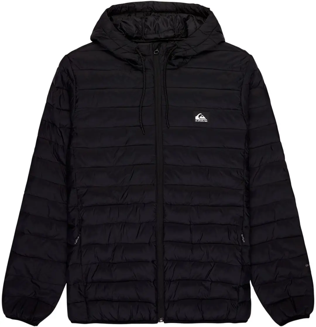 Quiksilver Scaly Gewatteerde Jas - Zwart - M