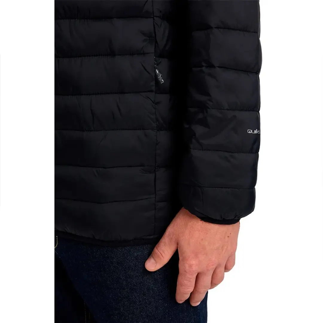 Quiksilver Scaly Gewatteerde Jas - Zwart - M - afbeelding 6 van 6