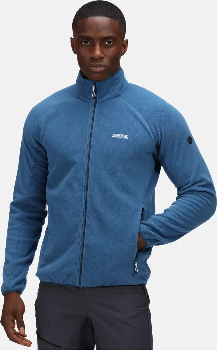 De Regatta Hadfield fleece met volledige rits