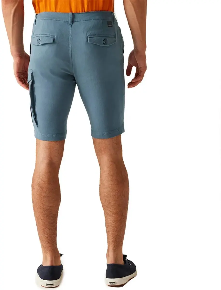 Regatta Bendrick Heren Cargo Shorts - Blauw - afbeelding 2 van 6